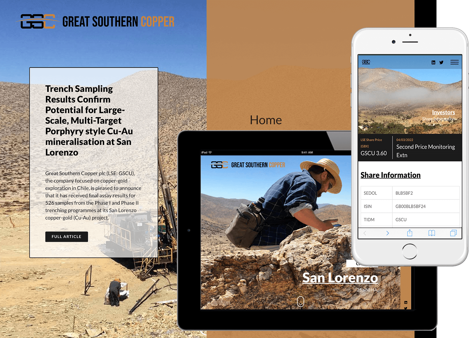 Great Southern Copper - LSE