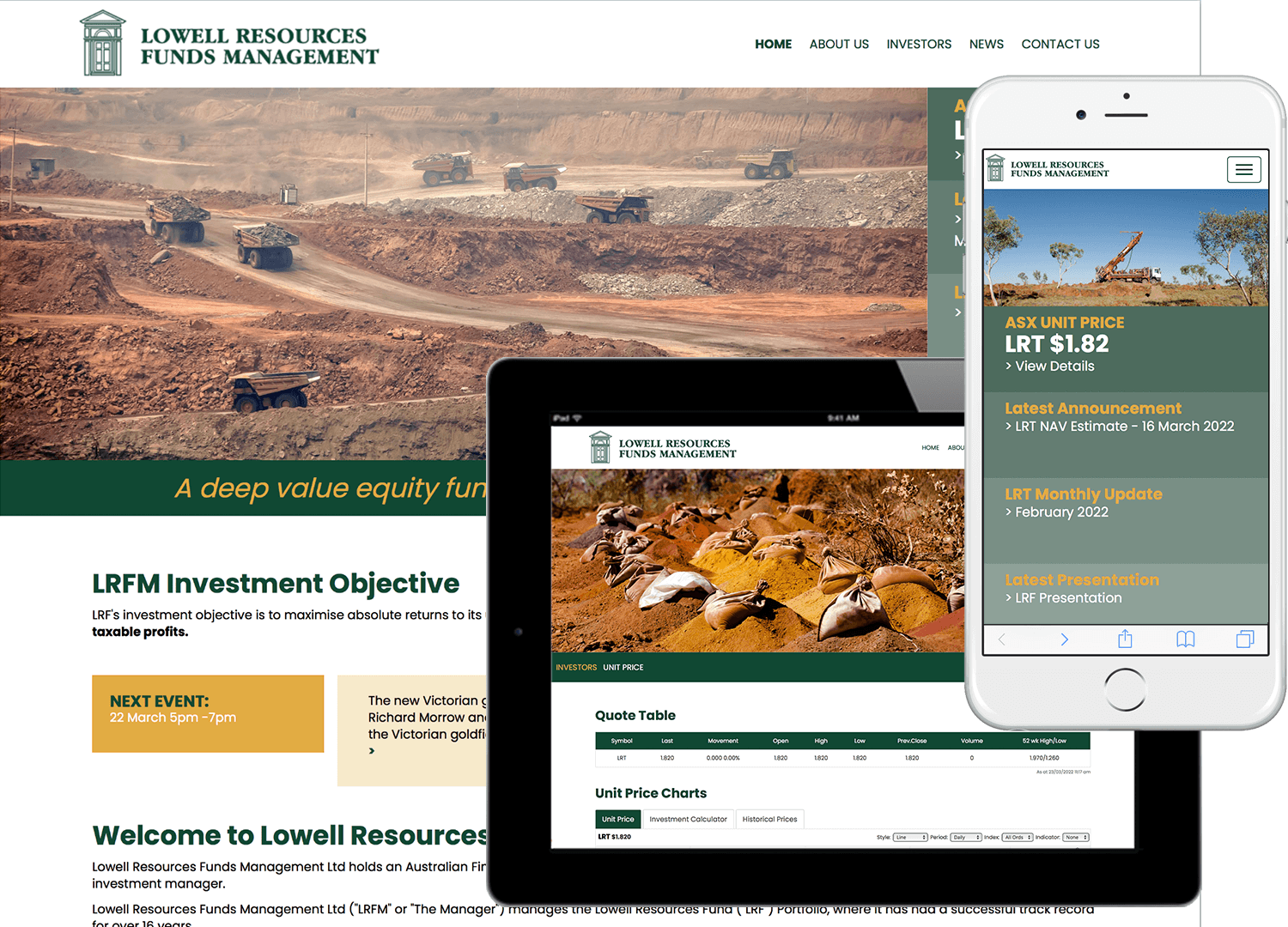 Lowell Resources Funds Management - ASX